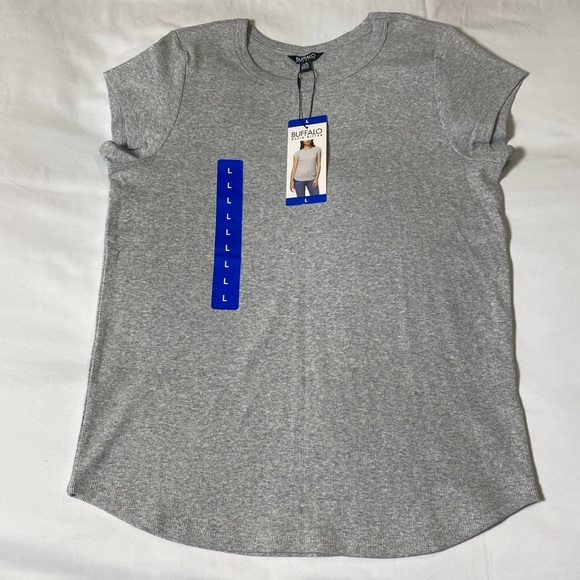 NWT Buffalo David Bitton Ribbed T-Shirt - Picture 3 of 14